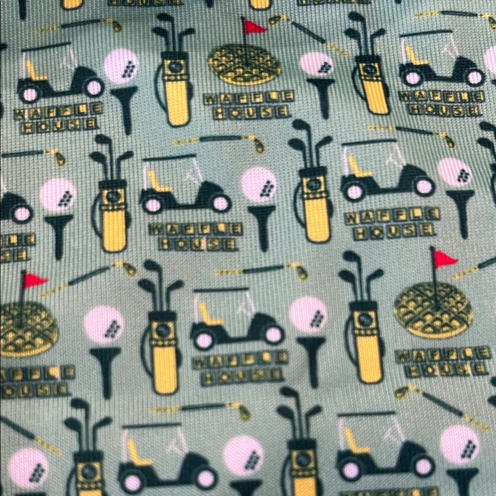 Waffle House Men's Fun Green Boxer Shorts - Picture 3 of 5